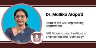 VNR Vignana Jyothi Institute of Engineering and Technology, Head of the Civil Engineering Department: Dr. Mallika Alapati Interview
